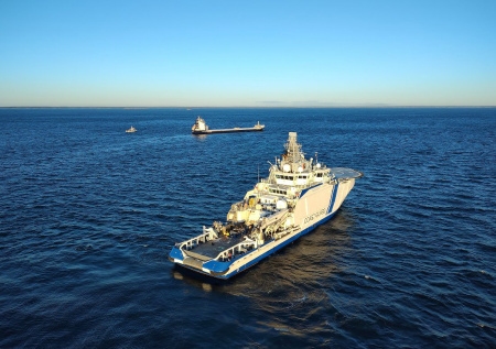 Судно повредило кабель связи на дне Финского залива