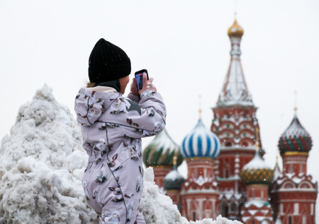 Москву заметет снегом к Новому году