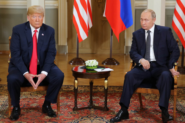 Владимир Путин и Дональд Трамп