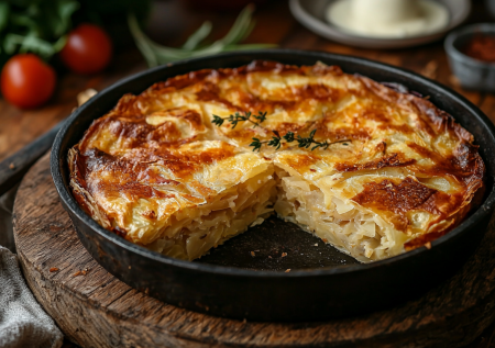 Никакого теста! Готовлю пирог из капусты и яиц на сковороде: сытный и низкокалорийный