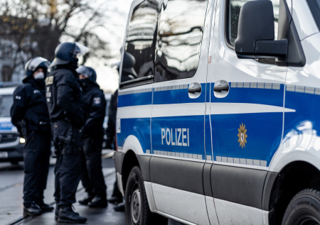 В Германии ограбили банк посреди белого дня