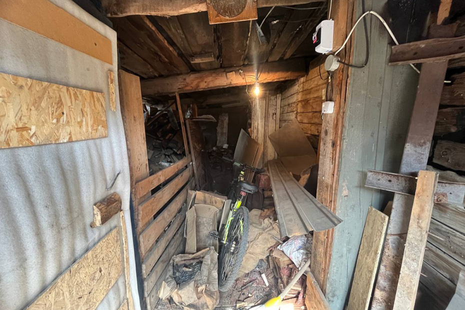 Дом в Канске, где мать зарубила троих детей