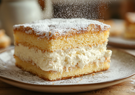 На замену запеканкам и сырникам готовлю пирог с творогом на жидком тесте: от него не оторваться