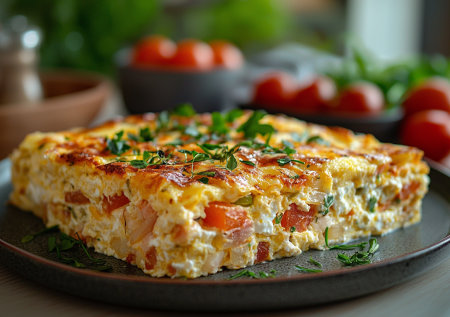 Малокалорийная запеканка для ужинов: курица в творожно-яичной шубе утолит аппетит на всю ночь