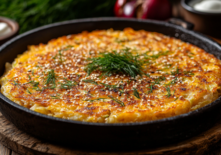 Беру капусту, пару яиц и готовлю запеканку прямо в сковороде: обалденная вкуснятина на завтрак