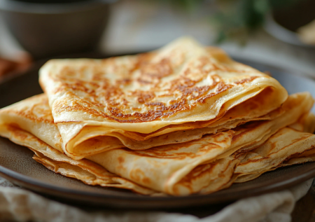 Вместо обычных блинов готовлю сырные: можно есть просто так, а можно крутить роллы