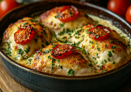 Курица, сметана, сыр и помидор! Готовлю по-фински — мясо под хрустящей корочкой и нежным соусом. Просто и гениально