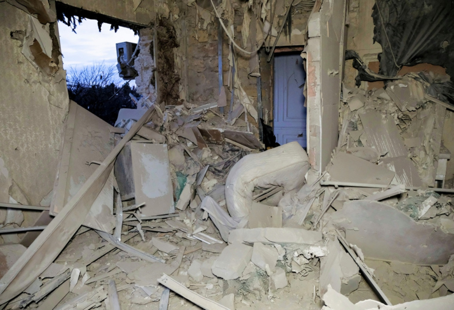 Последствия атаки БПЛА ВСУ на село Хорлы в Херсонской области