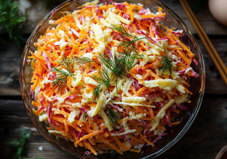 Салат на каждый день из 3 ингредиентов: элементарный рецепт, который скрасит любой ужин