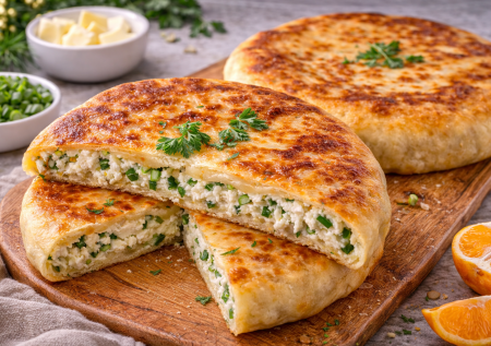 Пирожки теперь не жарю в тонне масла: готовлю чуду с творогом и зеленым луком — простой рецепт в духовке