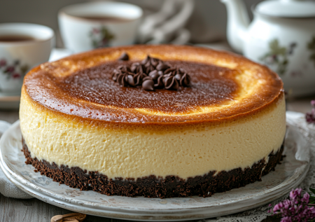 Творожный пирог с шоколадной крошкой вместе теста: домашняя выпечка на скорую руку