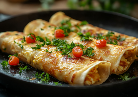 Лаваш, вареные яйца и сметана! Жарю хрустящие конвертики за 10 минут. Идеальный завтрак или перекус — про яичницу можно забыть