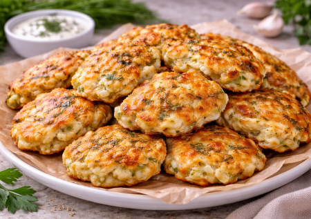 Куриные растрепки с сыром делаю вместо котлет: удобно выкладывать ложкой прямо на сковороду, а вкус — огонь