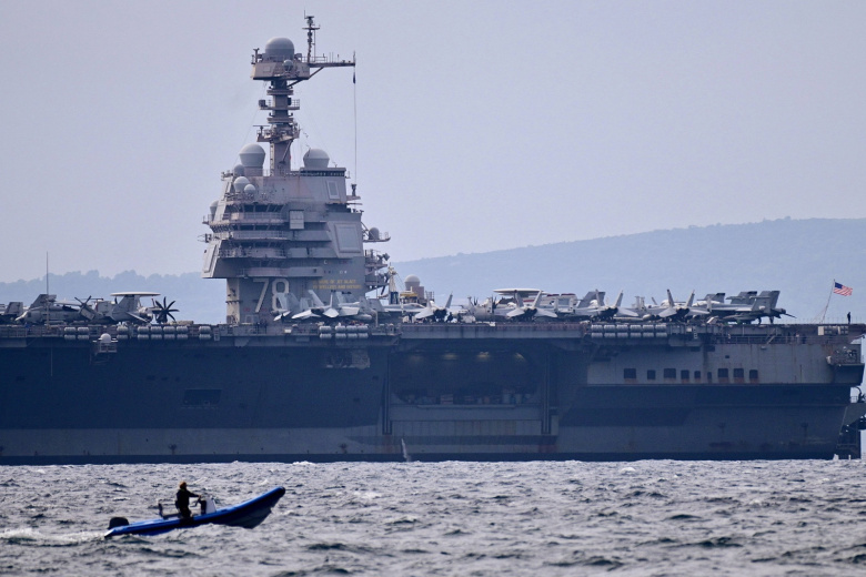 Авианосец ВМС США USS Gerald R. Ford