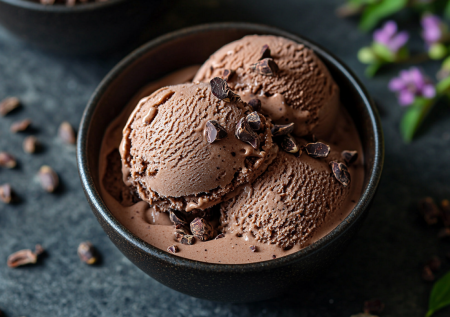 Забудьте про калории! Готовлю мороженое из нута, какао и растительного молока. На вкус — как пломбир, а пользы — масса