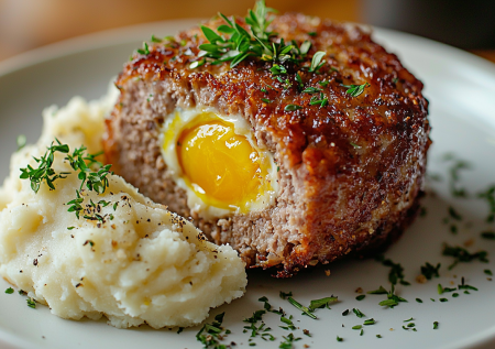 Котлеты, которые едят с любопытством: разрезаешь, а там золотистая начинка. Простой рецепт для вкусного ужина