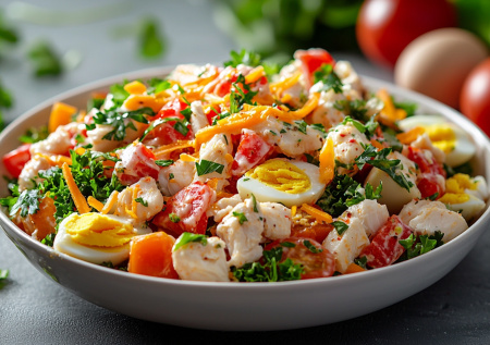 «Коралл» на вашем столе: бюджетный салат, который удивит гостей не хуже ресторанного