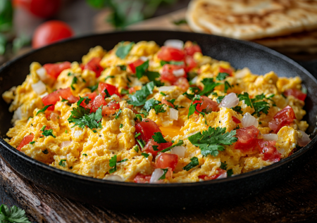 Забудьте про обычную яичницу! Перико — сочная, яркая и очень вкусная. Идеальный быстрый завтрак из Венесуэлы