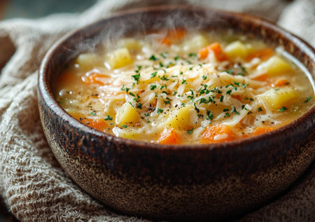 Завтрак из Венесуэлы: необычный утренний суп с курицей и сыром. Пробуждает лучше кофе!