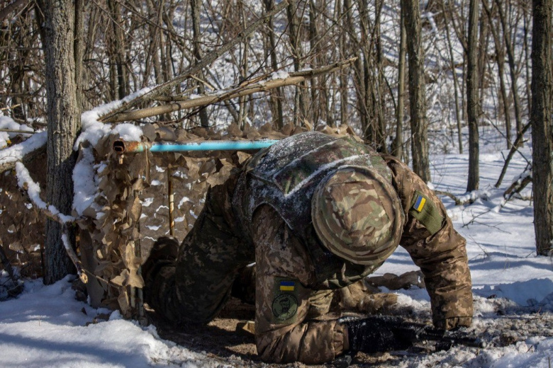 Военнослужащие ВСУ