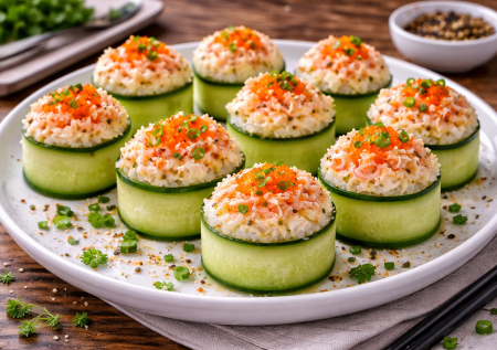 Только сварите рис: гениальная суши-закуска, которая получится у каждого, — нужны крабовые палочки и банка копченой пасты