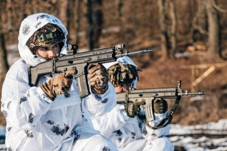 Военнослужащие ВСУ