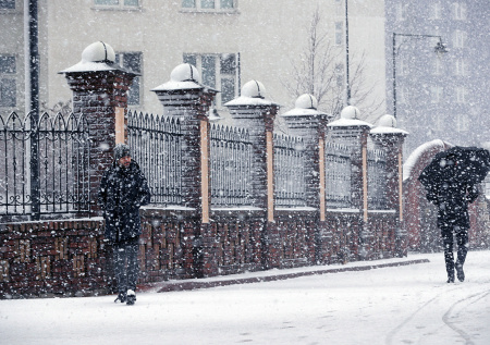 На Москву надвигается «снежный армагеддон»