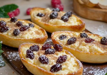 Забыла про сырники! Пеку творожные лодочки — нежнее, с изюмом и золотистой корочкой