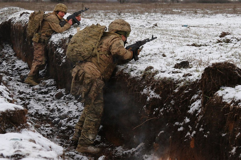 Военнослужащие ВСУ