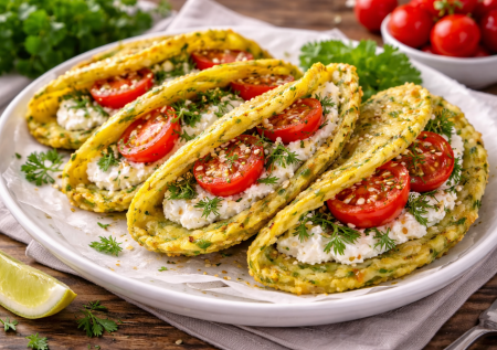 В такую кабачковую лепешку кладу любую начинку: быстрая вкуснятина на завтрак и перекус