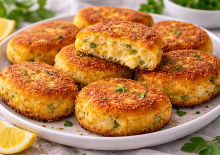 Скучную пюрешку превращаю в белорусские котлеты — картофельные вкусняшки с сыром, разлетаются вмиг