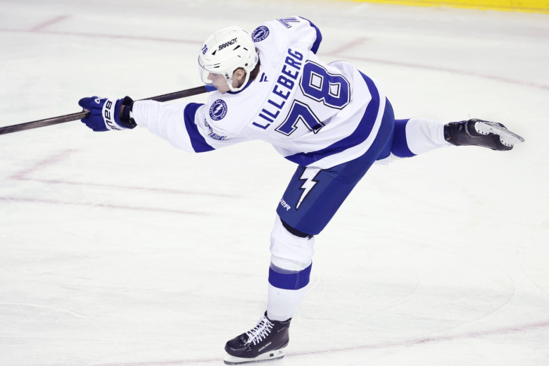 Игрок команды «Тампа-Бэй Лайтнинг»