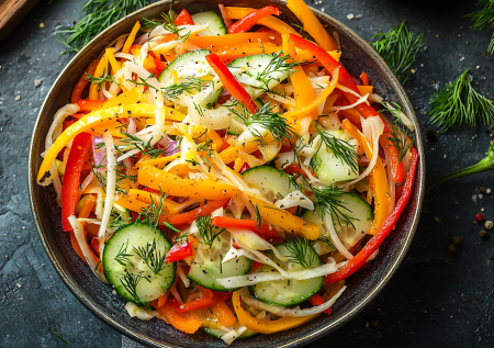 Капустка медовая — зеленый хит! Легкий салат, который вытеснит все остальные. Попробуйте раз и будете готовить всегда