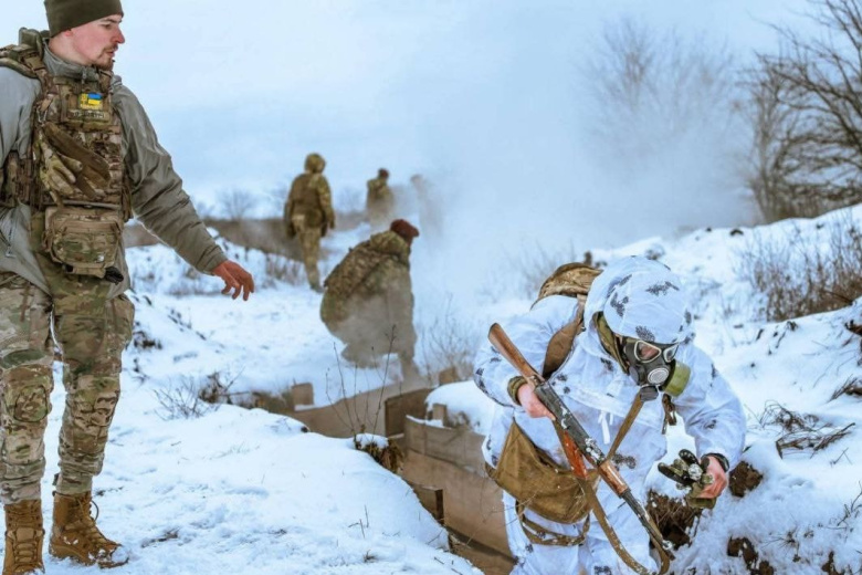 Военнослужащие ВСУ