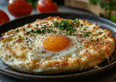 Просто разбиваю яйца в сыр — и обалденный завтрак через 5 минут уже на столе: не рецепт, а спасение