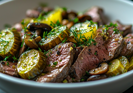 Никогда не готовил говяжий язык, но этот салат все изменил — делаю по этому рецепту, и об оливье уже забыли