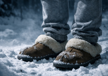 В Петербурге мужчина поссорился с женой и ушел в лес в тапочках