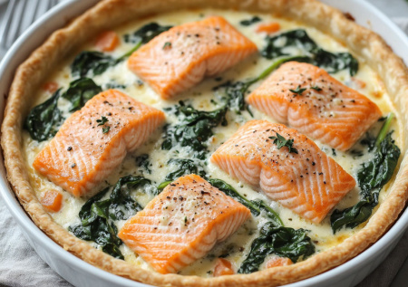 Забыла о жареной рыбе. Готовлю норвежскую запеканку с лососем — нежное и полезное наслаждение