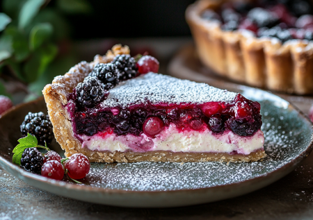 Пирог, который покорит всех: нежная песочная основа, кисло-сладкая смородина и нежный крем. Мой рецепт