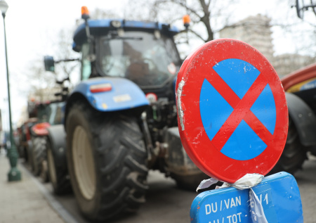Бельгийские фермеры заблокировали трассы из-за соглашения с МЕРКОСУР