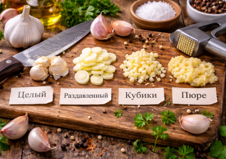 Если чеснок превращается в «тяжелую артиллерию» и забивает все блюдо: секрет правильного чесночного вкуса — нож, пресс или целый зубчик