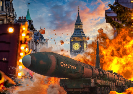 «До Лондона за 8 минут»: что говорят СМИ на Западе об ударе «Орешником»