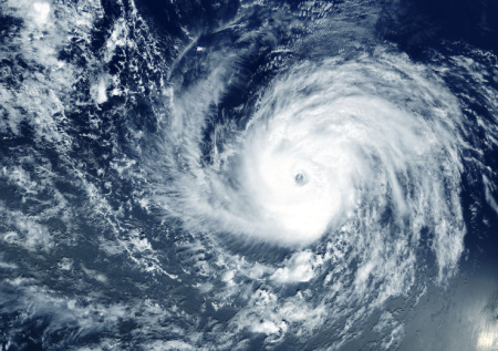 Российские спутники засняли циклон «Фрэнсис» над Москвой