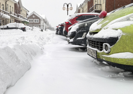 Россиян предупредили о штрафах за неубранный снег