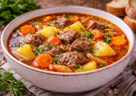 Суп шурпу готовлю так — идеальный зимний вариант: секрет в жареном луке и говядине