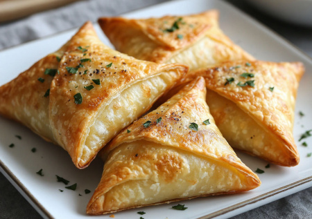 Если в холодильнике пусто: гениальные конвертики с картошкой и луком. Бюджетно, сытно и пальчики оближешь