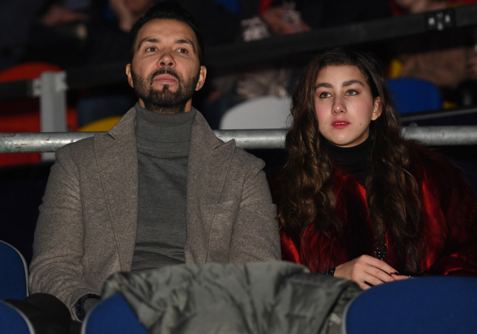 Денис Клявер с дочерью Эвелин