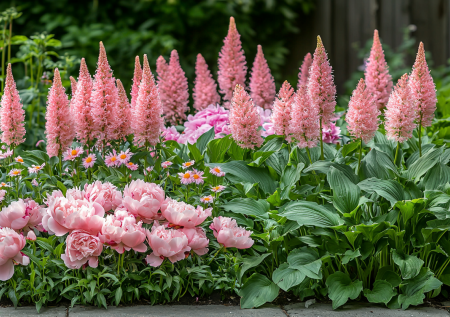 Посадите рядом всего два вида растений, и ваш цветник будет выглядеть роскошно весь сезон