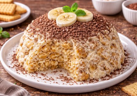 Крекеры + сметана: торт за 15 минут без духовки — всего 5 ингредиентов и ноль хлопот