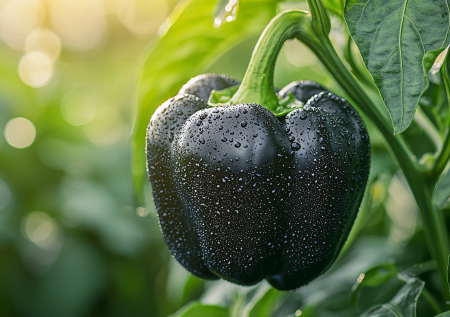 «Калифорнийское чудо черное»: перец‑волшебник для вашего огорода — урожай удивит!